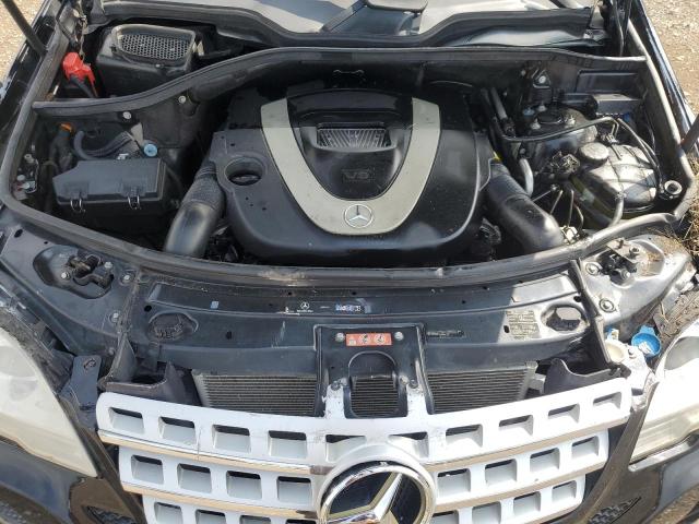 4JGBB8GB9AA573415 - 2010 MERCEDES-BENZ ML 350 4MATIC BLACK photo 11