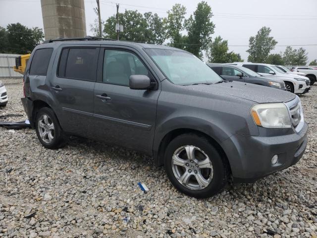5FNYF4H5XBB107070 - 2011 HONDA PILOT EXL GRAY photo 4