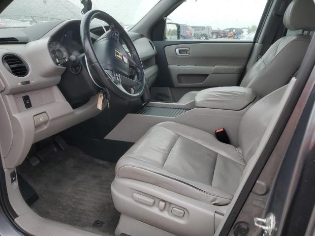 5FNYF4H5XBB107070 - 2011 HONDA PILOT EXL GRAY photo 7