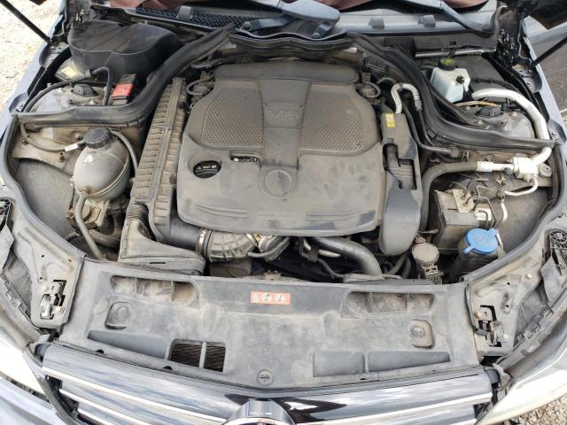 WDDGF8AB3EA893672 - 2014 MERCEDES-BENZ C 300 4MATIC GRAY photo 11