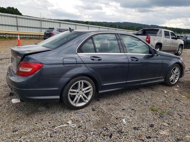 WDDGF8AB3EA893672 - 2014 MERCEDES-BENZ C 300 4MATIC GRAY photo 3