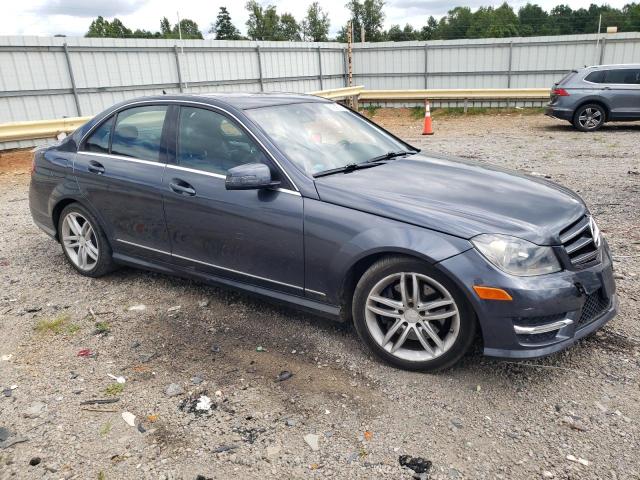 WDDGF8AB3EA893672 - 2014 MERCEDES-BENZ C 300 4MATIC GRAY photo 4