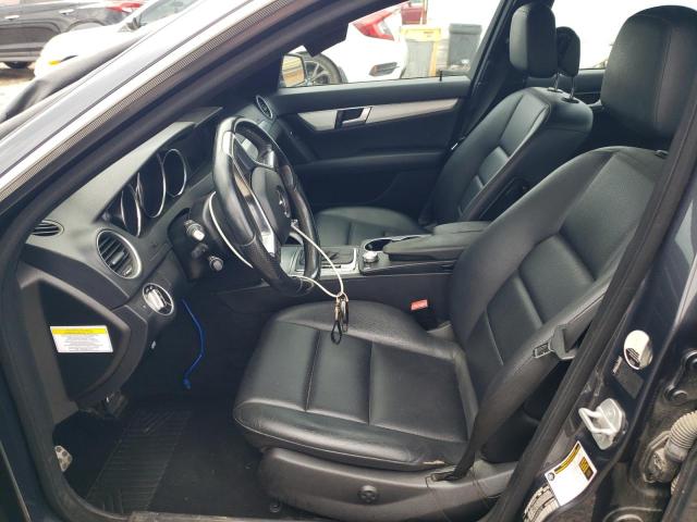 WDDGF8AB3EA893672 - 2014 MERCEDES-BENZ C 300 4MATIC GRAY photo 7