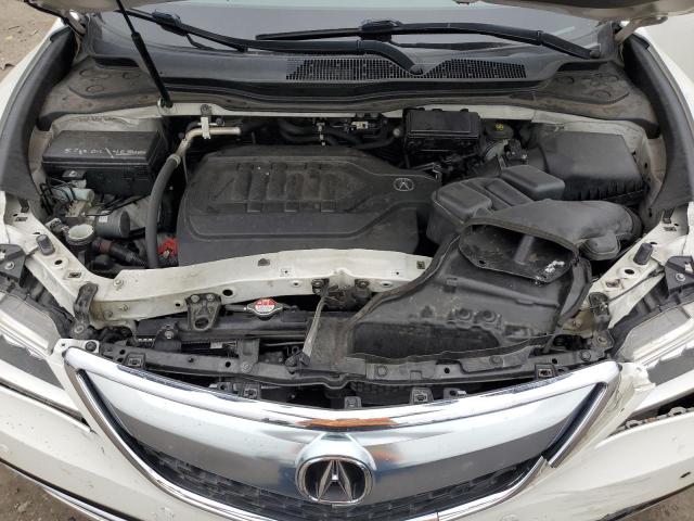 5FRYD4H80FB002672 - 2015 ACURA MDX ADVANCE Սպիտակ լուսանկար 12