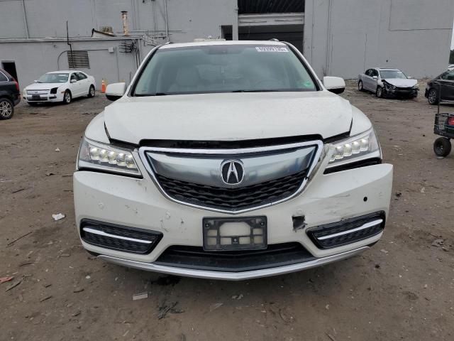 5FRYD4H80FB002672 - 2015 ACURA MDX ADVANCE Սպիտակ լուսանկար 5