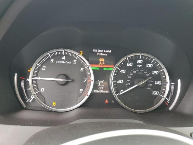 5FRYD4H80FB002672 - 2015 ACURA MDX ADVANCE Սպիտակ լուսանկար 9