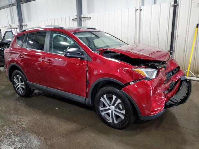 2T3BFREV3JW720437 - 2018 TOYOTA RAV4 LE RED photo 4
