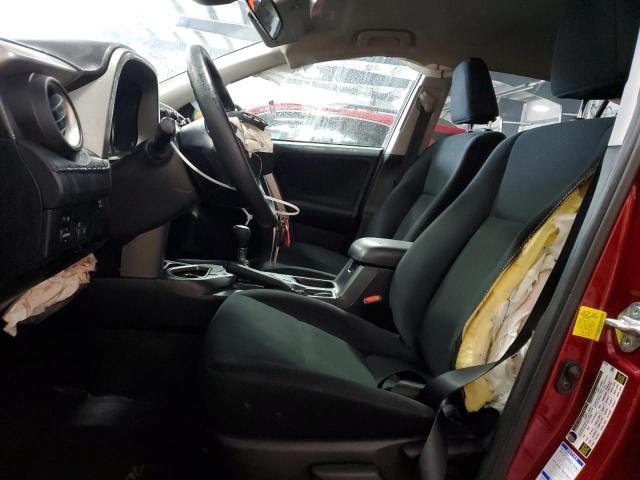 2T3BFREV3JW720437 - 2018 TOYOTA RAV4 LE RED photo 7