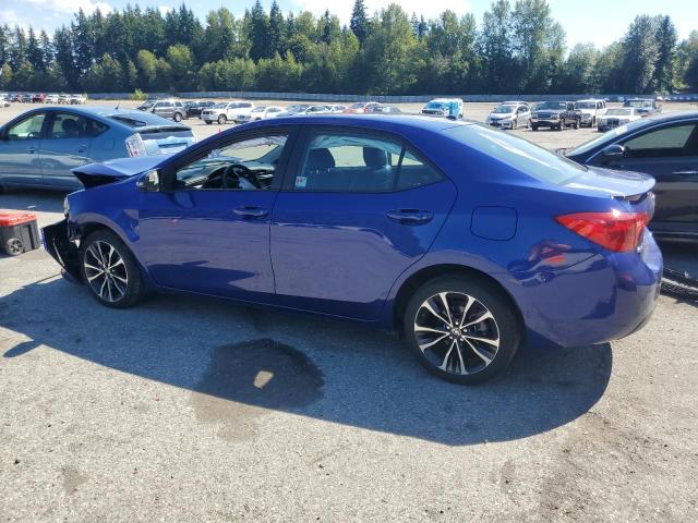 2T1BURHE5JC004151 - 2018 TOYOTA COROLLA L 蓝色 照片 2