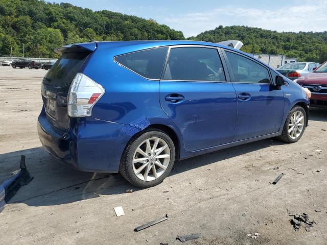 JTDZN3EU2D3278599 - 2013 TOYOTA PRIUS V BLUE photo 3