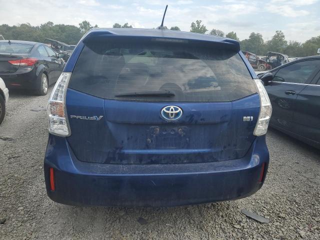 JTDZN3EU2D3278599 - 2013 TOYOTA PRIUS V BLUE photo 6