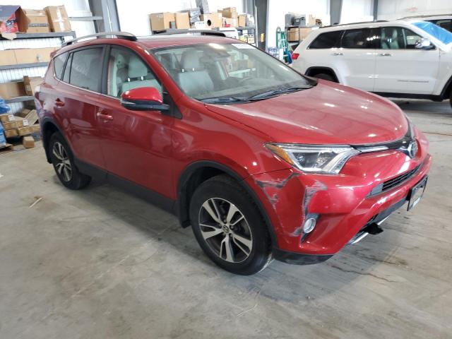 JTMRFREVXHJ109263 - 2017 TOYOTA RAV4 XLE RED photo 4
