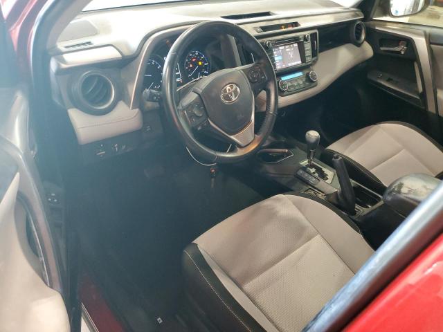 JTMRFREVXHJ109263 - 2017 TOYOTA RAV4 XLE RED photo 8
