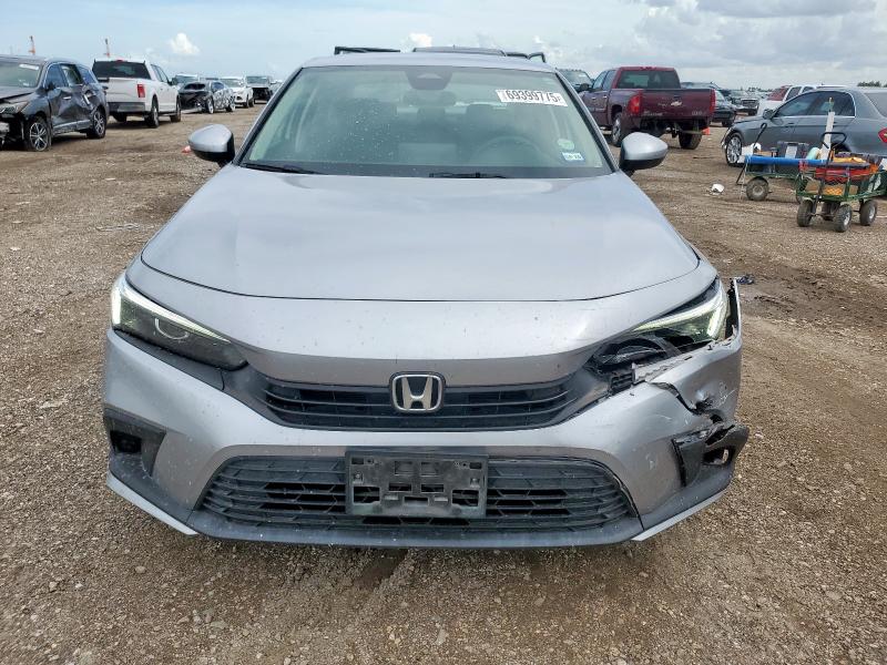 2HGFE2F25NH529920 - 2022 HONDA CIVIC LX ვერცხლისფერი ფოტო 5