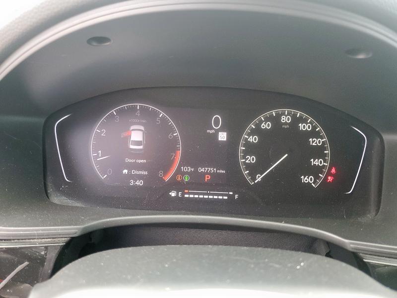 2HGFE2F25NH529920 - 2022 HONDA CIVIC LX ვერცხლისფერი ფოტო 9