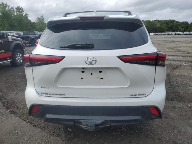 5TDGZRBHXNS243802 - 2022 TOYOTA HIGHLANDER XLE Ağ foto 6