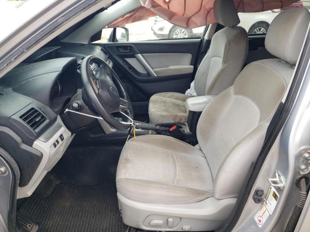 JF2SJADC8FH585521 - 2015 SUBARU FORESTER 2.5I PREMIUM فضي صورة 7