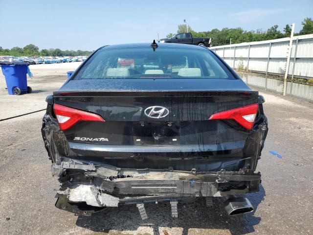 5NPE24AF4HH566302 - 2017 HYUNDAI SONATA SE BLACK photo 6