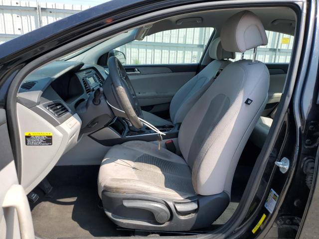 5NPE24AF4HH566302 - 2017 HYUNDAI SONATA SE BLACK photo 7