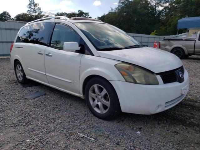 5N1BV28U37N137410 - 2007 NISSAN QUEST S WHITE photo 4