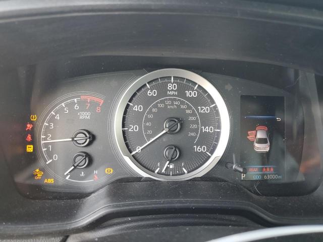 5YFEPMAE1MP148804 - 2021 TOYOTA COROLLA LE SILVER photo 9