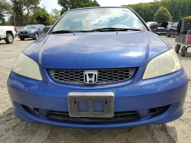 1HGEM21124L025467 - 2004 HONDA CIVIC DX VP ლურჯი ფოტო 5