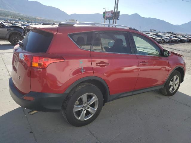 JTMRFREV1FD101466 - 2015 TOYOTA RAV4 XLE RED photo 3