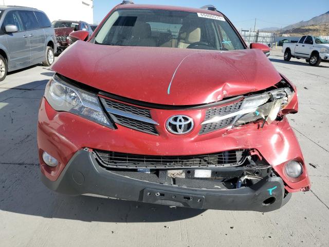 JTMRFREV1FD101466 - 2015 TOYOTA RAV4 XLE RED photo 5