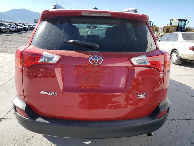 JTMRFREV1FD101466 - 2015 TOYOTA RAV4 XLE RED photo 6