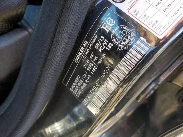 WDDGF8AB3EG196970 - 2014 MERCEDES-BENZ C 300 4MATIC CHARCOAL photo 13