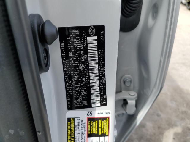 4T1G11AK2PU185958 - 2023 TOYOTA CAMRY SE NIGHT SHADE WHITE photo 12