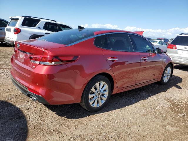 5XXGT4L36JG192589 - 2018 KIA OPTIMA LX RED photo 3
