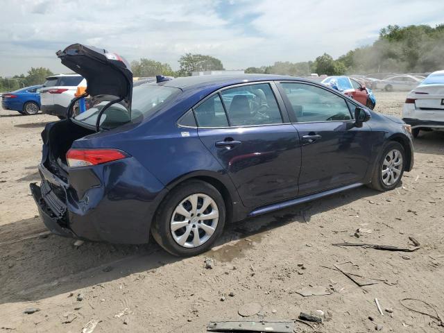 5YFEPRAE3LP051454 - 2020 TOYOTA COROLLA LE 蓝色 照片 3