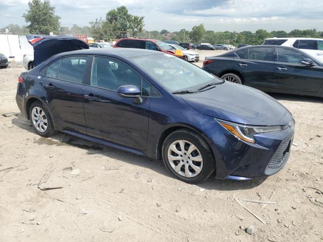 5YFEPRAE3LP051454 - 2020 TOYOTA COROLLA LE 蓝色 照片 4