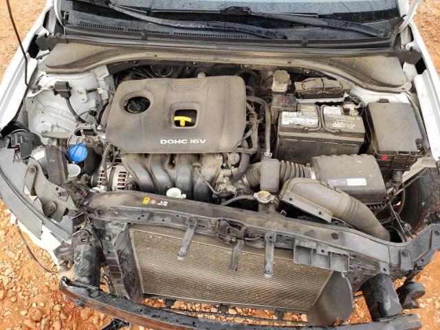 KMHD84LF2HU425981 - 2017 HYUNDAI ELANTRA SE SILVER photo 11