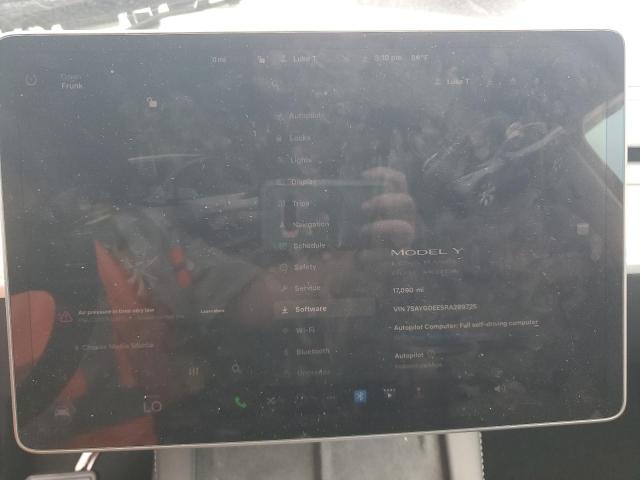 7SAYGDEE5RA289725 - 2024 TESLA MODEL Y Szary zdjęcie 8