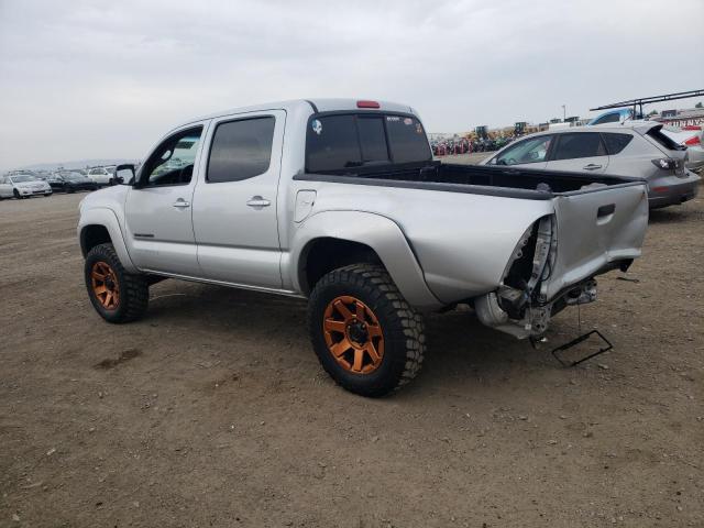 5TEJU62N97Z451197 - 2007 TOYOTA TACOMA DOUBLE CAB PRERUNNER SILVER photo 2