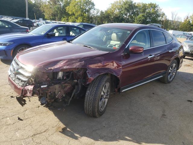 5J6TF2H58EL000738 - 2014 HONDA CROSSTOUR EXL Bordo foto 1