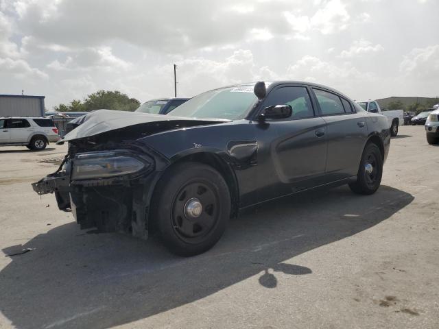 2C3CDXAG8FH890634 - 2015 DODGE CHARGER POLICE BLACK photo 1