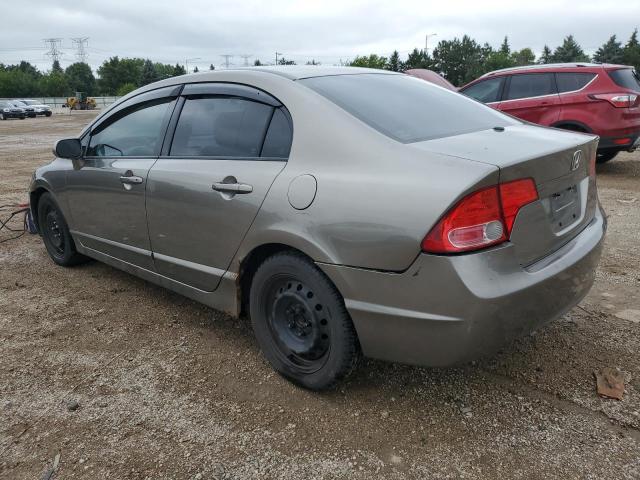 2HGFA16577H313344 - 2007 HONDA CIVIC LX Qəhvəyi foto 2