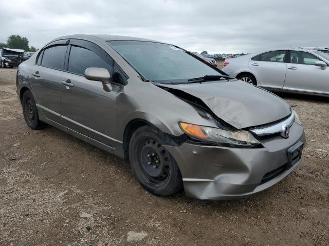 2HGFA16577H313344 - 2007 HONDA CIVIC LX Qəhvəyi foto 4