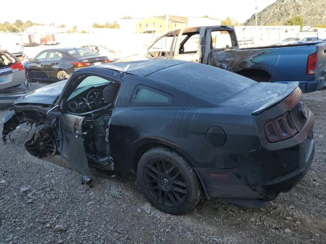 1ZVBP8AM5E5247123 - 2014 FORD MUSTANG BLACK photo 2