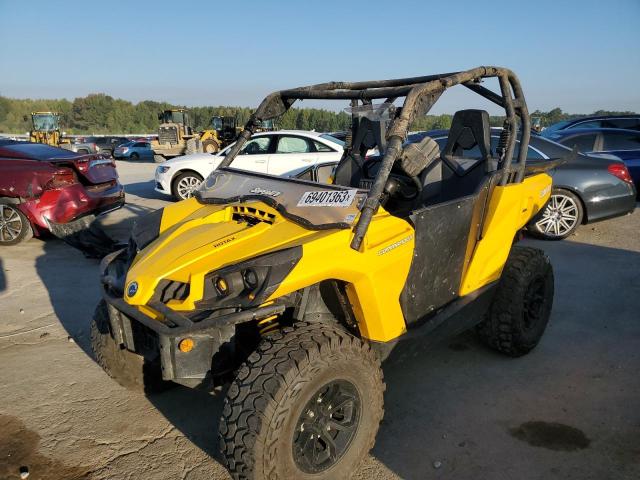 3JBKGCN10CJ001050 - 2012 CAN-AM COMMANDER 800R DPS YELLOW photo 2