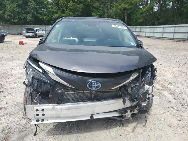 5TDJRKEC2RS199605 - 2024 TOYOTA SIENNA XLE GRAY photo 5