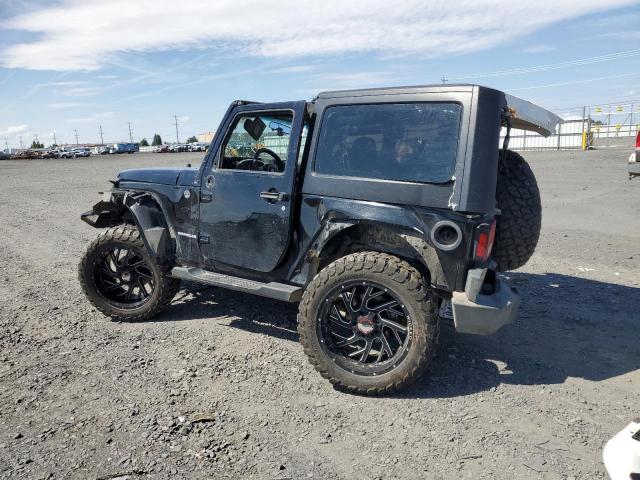 1C4AJWAG2DL547243 - 2013 JEEP WRANGLER SPORT BLACK photo 2