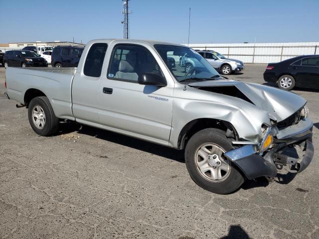 5TEVL52N41Z790892 - 2001 TOYOTA TACOMA XTRACAB SILVER photo 4