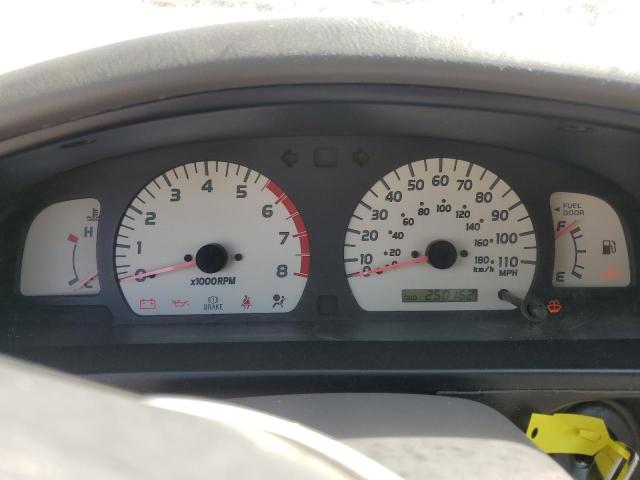 5TEVL52N41Z790892 - 2001 TOYOTA TACOMA XTRACAB SILVER photo 9