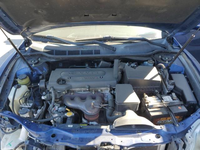 4T1BE46K49U406830 - 2009 TOYOTA CAMRY BASE BLUE photo 11