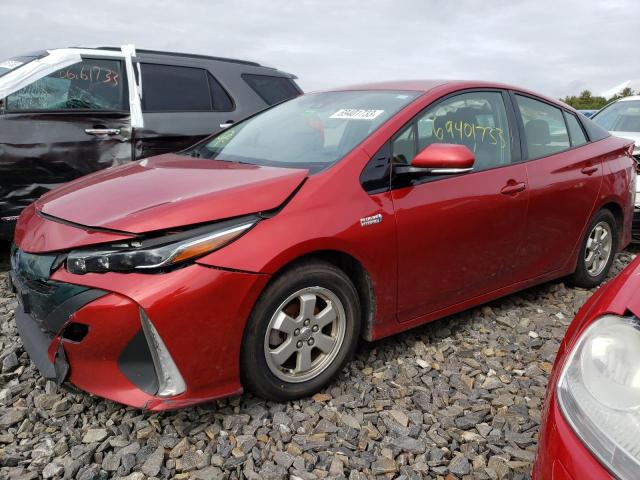 JTDKARFPXJ3089834 - 2018 TOYOTA PRIUS PRIM 红色 照片 1