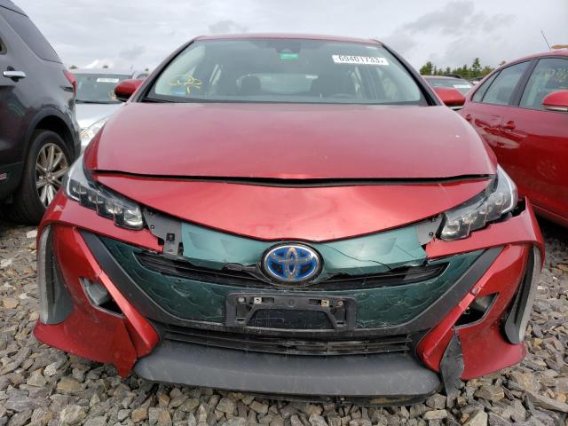 JTDKARFPXJ3089834 - 2018 TOYOTA PRIUS PRIM 红色 照片 5